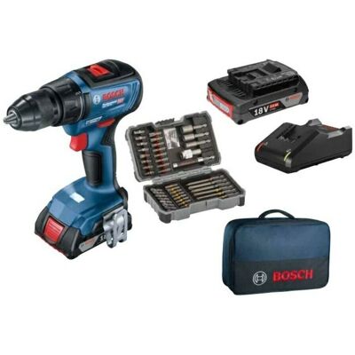 Bosch GSR 18V-50 Ensemble Perceuse Sans Fil - 43 Accessoires - Publicité Bosch GSR 18V-50 Ensemble Perceuse Sans Fil - 43 Accessoires - Publicité