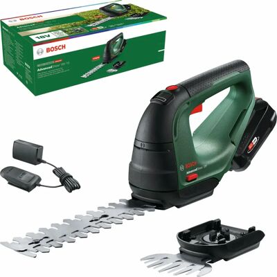 Bosch AdvancedShear - 18V Cordless Shear - Cuts up to 85 m² Bosch AdvancedShear - 18V Cordless Shear - Cuts up to 85 m²