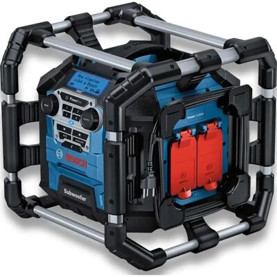 Radio de chantier Bosch GPB 18V-5 SC - Haut-parleur de chantier - Publicité Radio de chantier Bosch GPB 18V-5 SC - Haut-parleur de chantier - Publicité