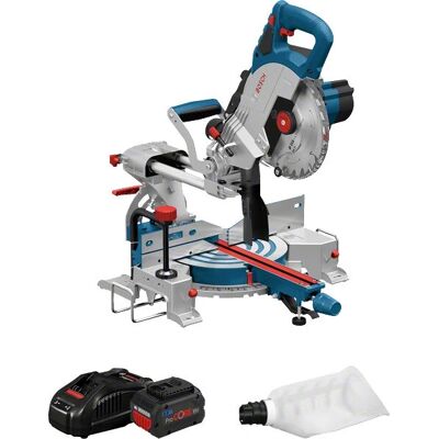 Bosch GCM 18V-216 - Scie mitre télescopique - Publicité Bosch GCM 18V-216 - Scie mitre télescopique - Publicité