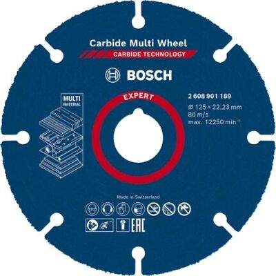 Disco Multi Ruota Carburo Bosch Modello 2608901189 - Accessorio Smerigliatrice Angolare Disco Multi Ruota Carburo Bosch Modello 2608901189 - Accessorio Smerigliatrice Angolare