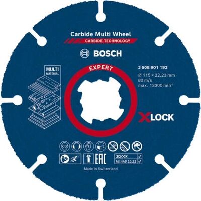 Bosch Expert Carbide Multi Wheel - Disque de coupe - 115 mm - Publicité Bosch Expert Carbide Multi Wheel - Disque de coupe - 115 mm - Publicité