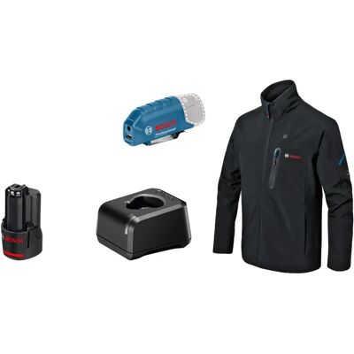 Giacca riscaldante nera Bosch 3XL - Giacca Giacca riscaldante nera Bosch 3XL - Giacca