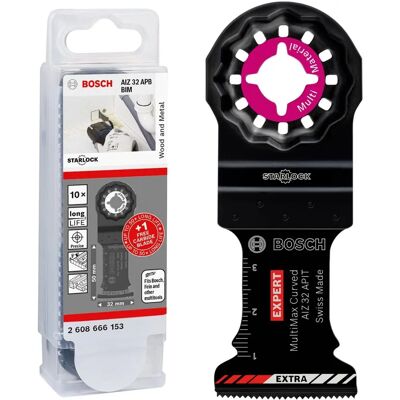 Bosch Professionella Multiverktygsblad - 10 + 1 MultiMax - Skärning av Flera Material Bosch Professionella Multiverktygsblad - 10 + 1 MultiMax - Skärning av Flera Material