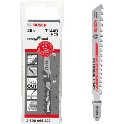 Bosch 25-teiliges Sägeblätter-Set - Hardwood Fast Bosch 25-teiliges Sägeblätter-Set - Hardwood Fast