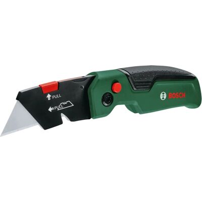 Couteau Pliable Bosch avec Poignée SoftGrip - Durable et Sûr - Publicité Couteau Pliable Bosch avec Poignée SoftGrip - Durable et Sûr - Publicité