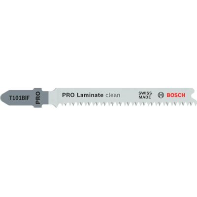 Bosch Profi T101BIF Laminatreinigung Stichsägenblatt - 83mm, 2 Stk. Bosch Profi T101BIF Laminatreinigung Stichsägenblatt - 83mm, 2 Stk.