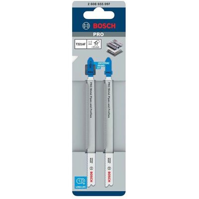 Bosch Professionnel 2608655097 Lame de scie pour tuyaux et profils métalliques - T321AF - Publicité Bosch Professionnel 2608655097 Lame de scie pour tuyaux et profils métalliques - T321AF - Publicité