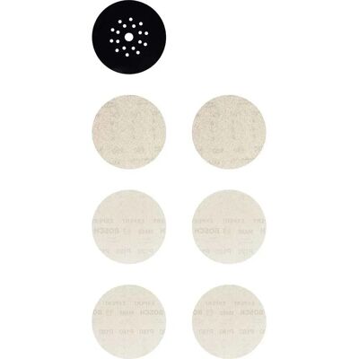 Bosch Expert M480 Sätt av slipnät - Dammreducering, 225mm, Korn 80/120/180 Bosch Expert M480 Sätt av slipnät - Dammreducering, 225mm, Korn 80/120/180