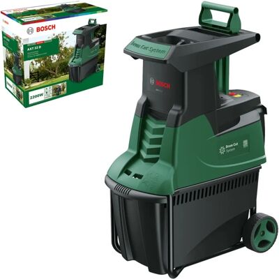 Bosch AXT 22 D - Cichy rozdrabniacz do ogrodu - 2200 W - 38mm Bosch AXT 22 D - Cichy rozdrabniacz do ogrodu - 2200 W - 38mm