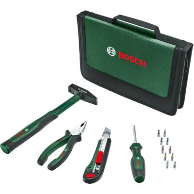 Bosch Handwerkzeug-Set - 14-teiliges DIY-Einstiegsset Bosch Handwerkzeug-Set - 14-teiliges DIY-Einstiegsset