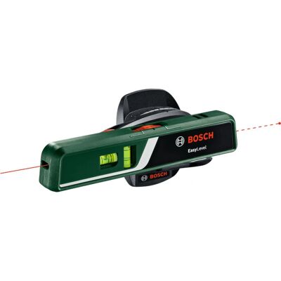 Bosch EasyLevel Laserwasserwaage - 20m, ±0,5mm/m, Wandhalterung Bosch EasyLevel Laserwasserwaage - 20m, ±0,5mm/m, Wandhalterung