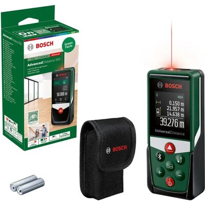 Medidor Láser UniversalDistance 50C Bosch - Precisión 50 m, Bluetooth Medidor Láser UniversalDistance 50C Bosch - Precisión 50 m, Bluetooth