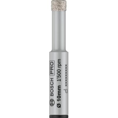 Bosch Pro Ceramic Dry Diamond Drill Bit - 10mm - Durable & Precise Bosch Pro Ceramic Dry Diamond Drill Bit - 10mm - Durable & Precise
