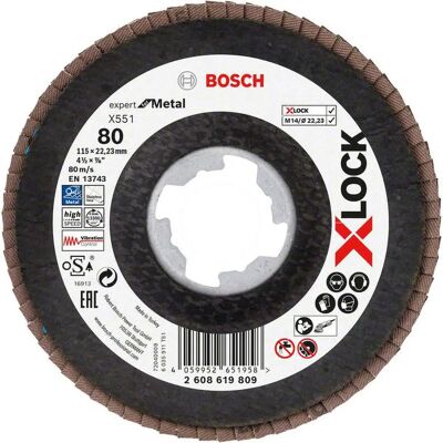 Bosch X-LOCK Metall Scheibendisc 115mm - Hohe Materialabtragsrate Bosch X-LOCK Metall Scheibendisc 115mm - Hohe Materialabtragsrate