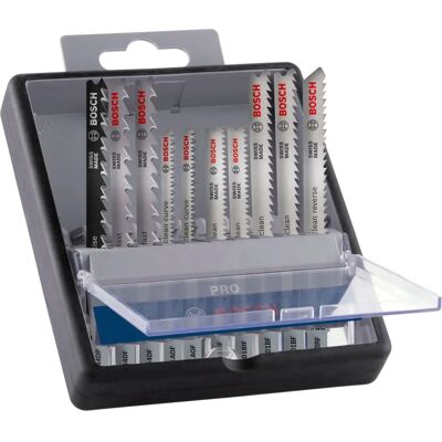 Bosch Pro Hardwood Laminate Jigsaw Blades Set - Durable, Precise Cutting Bosch Pro Hardwood Laminate Jigsaw Blades Set - Durable, Precise Cutting