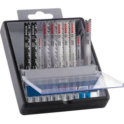 Bosch Pro Wood Metal Saw Blade Set - 100mm, 10 pcs Bosch Pro Wood Metal Saw Blade Set - 100mm, 10 pcs