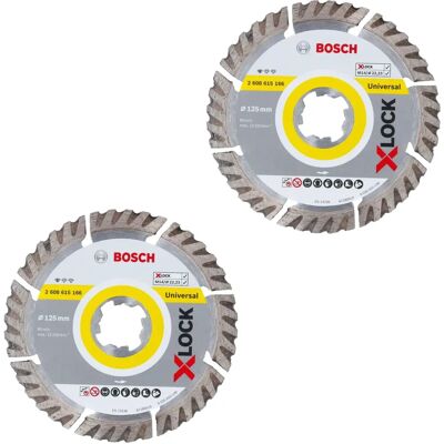 Disco de Corte Diamante Bosch X-LOCK 125mm - Accesorio para Herramientas Disco de Corte Diamante Bosch X-LOCK 125mm - Accesorio para Herramientas