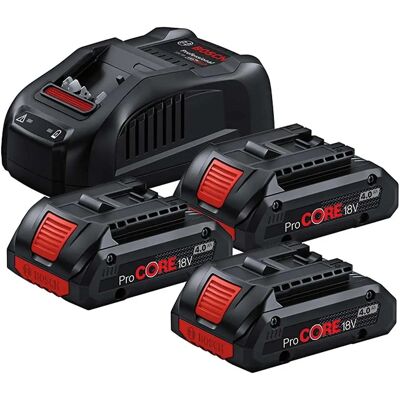 Bosch Brand GBA 18V Procore Starter Set - Power Tool Kit Bosch Brand GBA 18V Procore Starter Set - Power Tool Kit