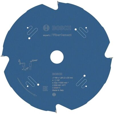 Bosch 168x20x1.8/1.2 mm TCG Kreissägeblatt - Kreissägeblatt Bosch 168x20x1.8/1.2 mm TCG Kreissägeblatt - Kreissägeblatt