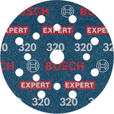 Bosch Expert O780 Abrasive Disc - 125mm, 320 Grit - All Materials Bosch Expert O780 Abrasive Disc - 125mm, 320 Grit - All Materials