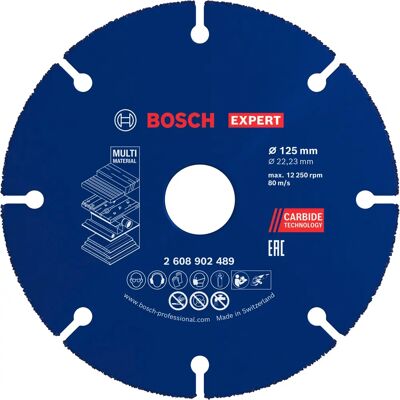 Bosch 2608902489 Tilbehør - Diameter 22,23mm - Skive til skæring Bosch 2608902489 Tilbehør - Diameter 22,23mm - Skive til skæring