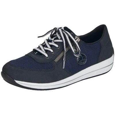 Rieker Modell N1111-14, Casual Blaue Schuhe - Schuhe Rieker Modell N1111-14, Casual Blaue Schuhe - Schuhe