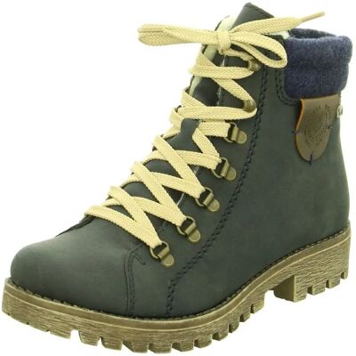 RIEKER Winterstiefel - Navy Chestnut - Klassisch Bergsteiger-Optik RIEKER Winterstiefel - Navy Chestnut - Klassisch Bergsteiger-Optik