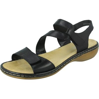 Sandale Rieker 659C7 noire - Publicité Sandale Rieker 659C7 noire - Publicité