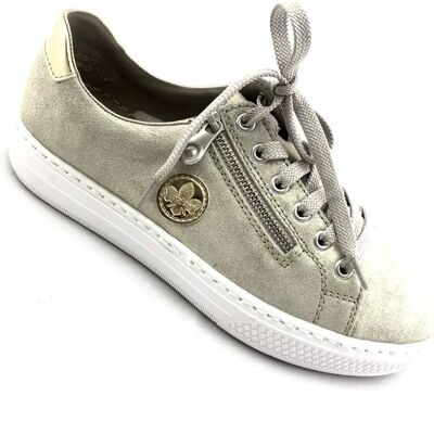 Baskets Rieker (L59L8) beige - Publicité Baskets Rieker (L59L8) beige - Publicité
