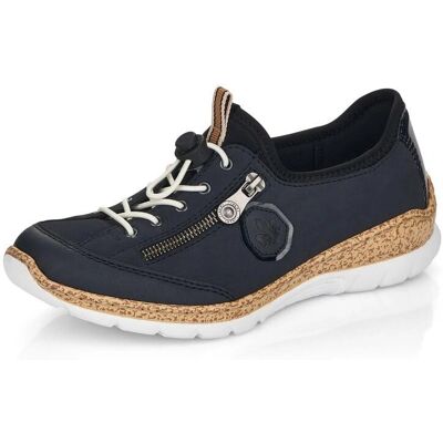 Rieker N4263-14 Baskets décontractées bleues - Casual Trainers Rieker N4263-14 Baskets décontractées bleues - Casual Trainers
