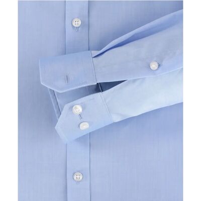 Venti Businesshemd Blau - Body Fit - Langarm Venti Businesshemd Blau - Body Fit - Langarm