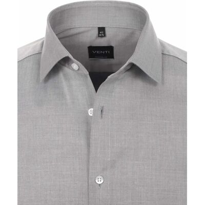 Venti Modern Fit Graues Businesshemd - Hemd Venti Modern Fit Graues Businesshemd - Hemd