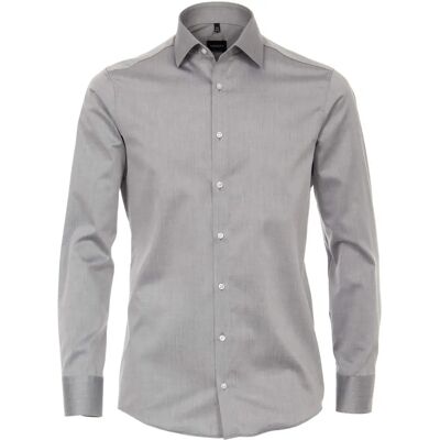 Venti Modern Fit Graues Businesshemd - Hemd Venti Modern Fit Graues Businesshemd - Hemd