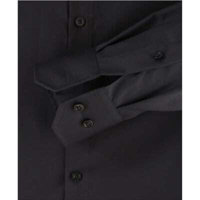 Venti Modern Fit Businesshemd - Schwarz Venti Modern Fit Businesshemd - Schwarz