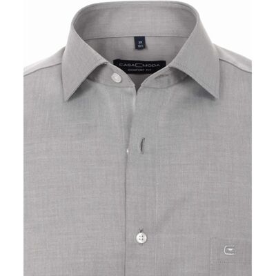 CASAMODA Modell 41 Komfort Fit Business Hemd - Grau CASAMODA Modell 41 Komfort Fit Business Hemd - Grau