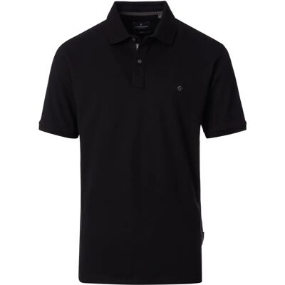 Casa Moda Black Polo Shirt - Polo Shirt Casa Moda Black Polo Shirt - Polo Shirt
