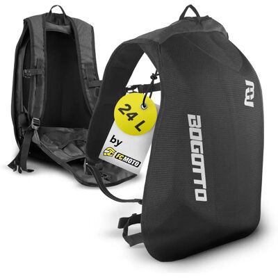 Bogotto Hump Sac à dos de moto - Noir - Unisexe - Publicité Bogotto Hump Sac à dos de moto - Noir - Unisexe - Publicité