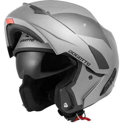Casque Bogotto V280 - Argent - XS - Unisexe - Publicité Casque Bogotto V280 - Argent - XS - Unisexe - Publicité