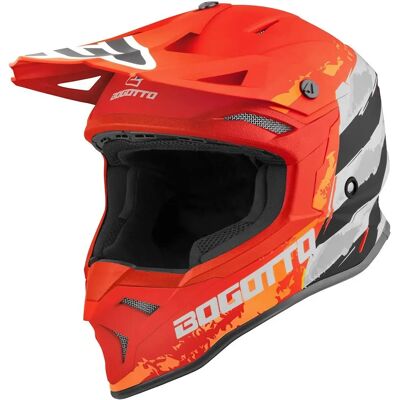 Casque Cross Bogotto V337 Wild-Ride - Unisexe - Noir Blanc Orange XL - Publicité Casque Cross Bogotto V337 Wild-Ride - Unisexe - Noir Blanc Orange XL - Publicité