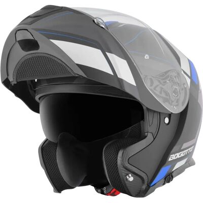 Casque rabattable Murata de Bogotto - Unisexe Noir Bleu - M - Publicité Casque rabattable Murata de Bogotto - Unisexe Noir Bleu - M - Publicité