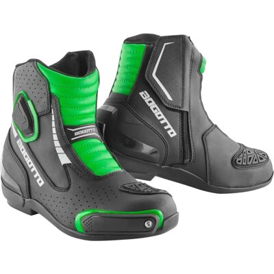 Bogotto - Cartagena Perforated - Noir - Motorcycle Boots - Publicité Bogotto - Cartagena Perforated - Noir - Motorcycle Boots - Publicité