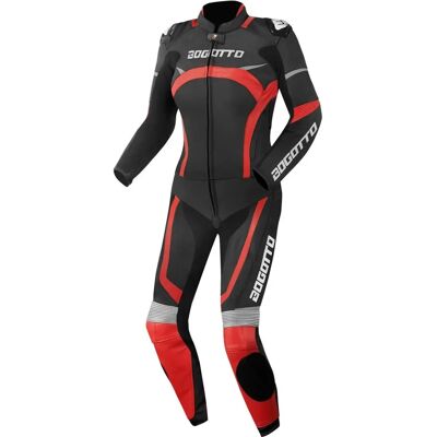 Ensemble en cuir de moto deux pièces pour dames Bogotto Misano - Ensemble en cuir de moto - Publicité Ensemble en cuir de moto deux pièces pour dames Bogotto Misano - Ensemble en cuir de moto - Publicité