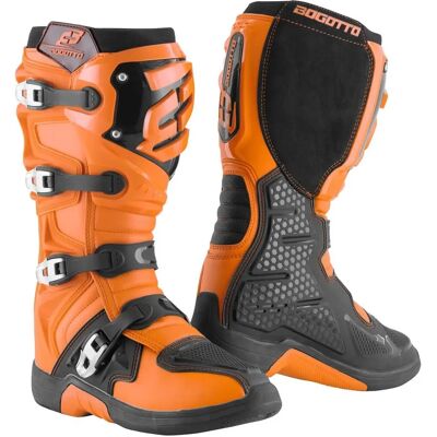 Bottes de motocross Bogotto MX-6 - Protection de la tibia et de la cheville - Publicité Bottes de motocross Bogotto MX-6 - Protection de la tibia et de la cheville - Publicité