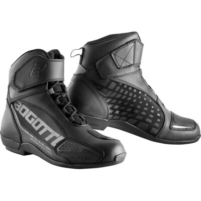 Bogotto GPX WR 2.0 Chaussures de moto imperméables - Noir - 43 - Publicité Bogotto GPX WR 2.0 Chaussures de moto imperméables - Noir - 43 - Publicité
