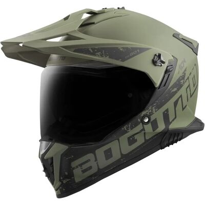 Casque Bogotto FG-601 - Fibre de verre avec visière solaire - Publicité Casque Bogotto FG-601 - Fibre de verre avec visière solaire - Publicité