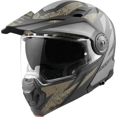 Casque enduro en fibre de verre Bogotto FG-102 transparent - Publicité Casque enduro en fibre de verre Bogotto FG-102 transparent - Publicité