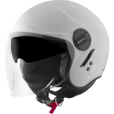 Casque jet Bogotto H595-1 SPN - Argent - XL - Publicité Casque jet Bogotto H595-1 SPN - Argent - XL - Publicité