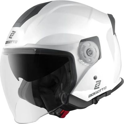Bogotto H586 Casque Jet Blanc M - Casque - Publicité Bogotto H586 Casque Jet Blanc M - Casque - Publicité