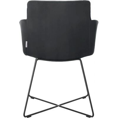 W.SCHILLIG Jakob Armlehnstuhl - Schwarz, Anthrazit, 57x86x62cm - Stuhl W.SCHILLIG Jakob Armlehnstuhl - Schwarz, Anthrazit, 57x86x62cm - Stuhl
